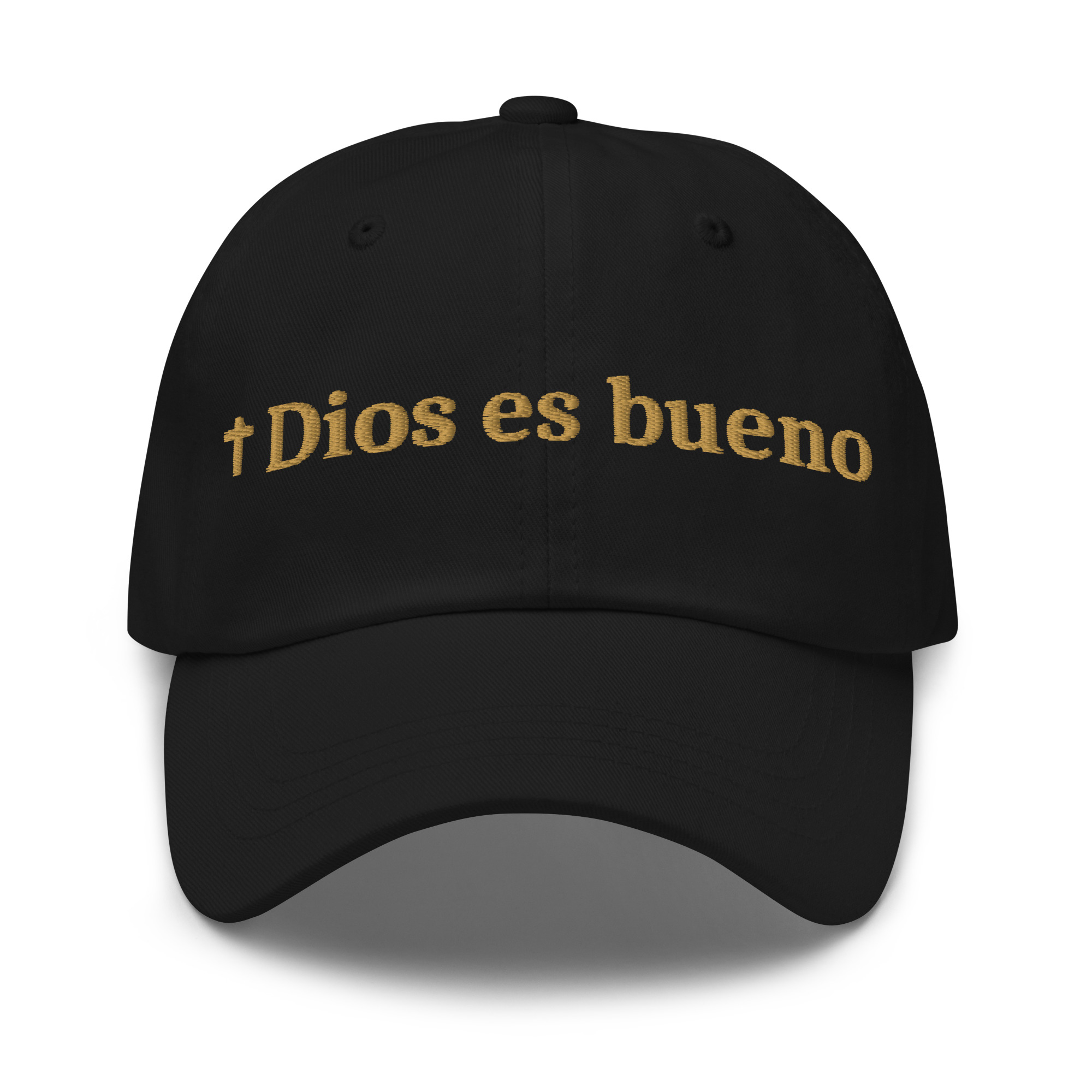 Dios es bueno Embroidered Dad Hat