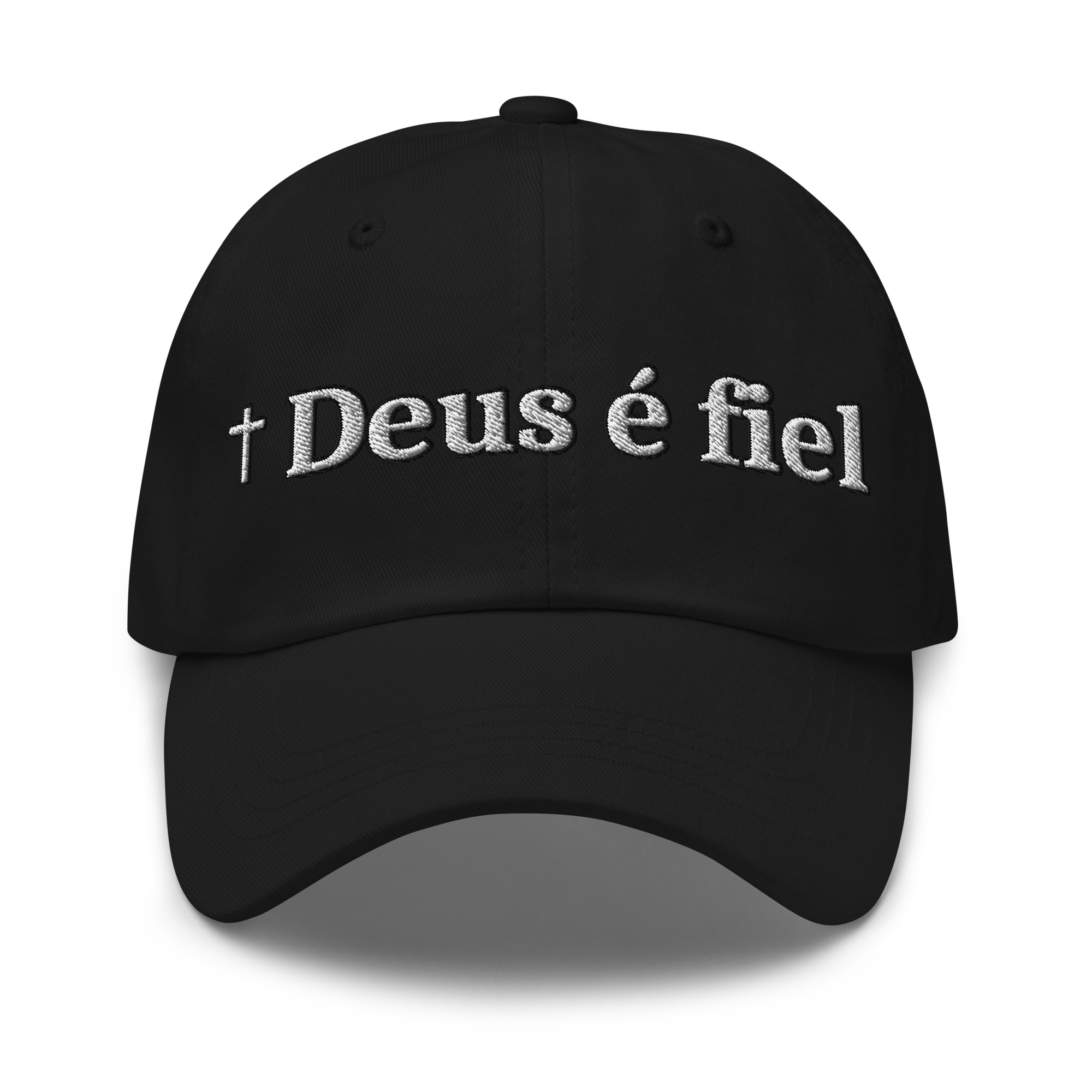 Deus é fiel Embroidered Dad Hat