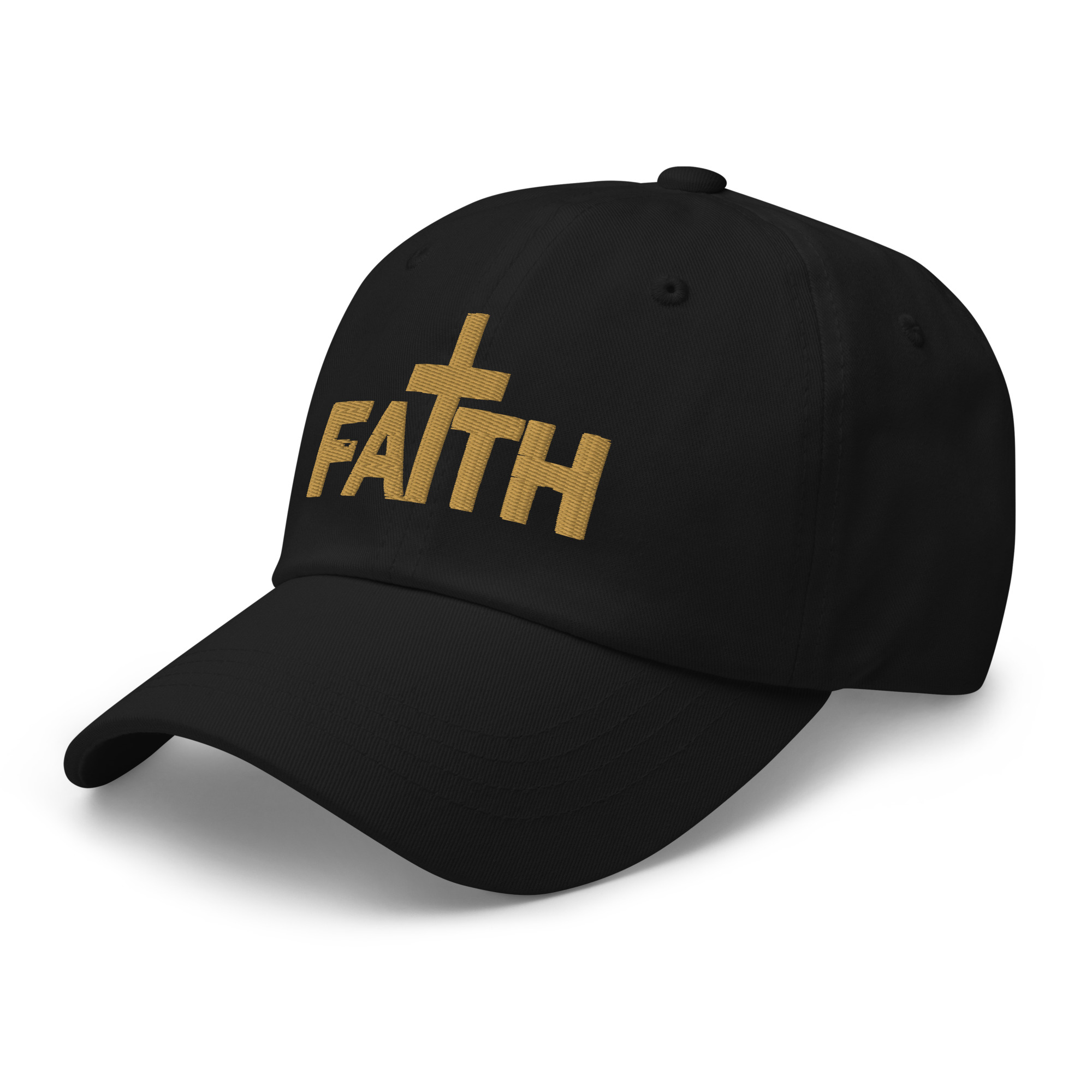Faith Cross Embroidered Dad Hat - Image 16