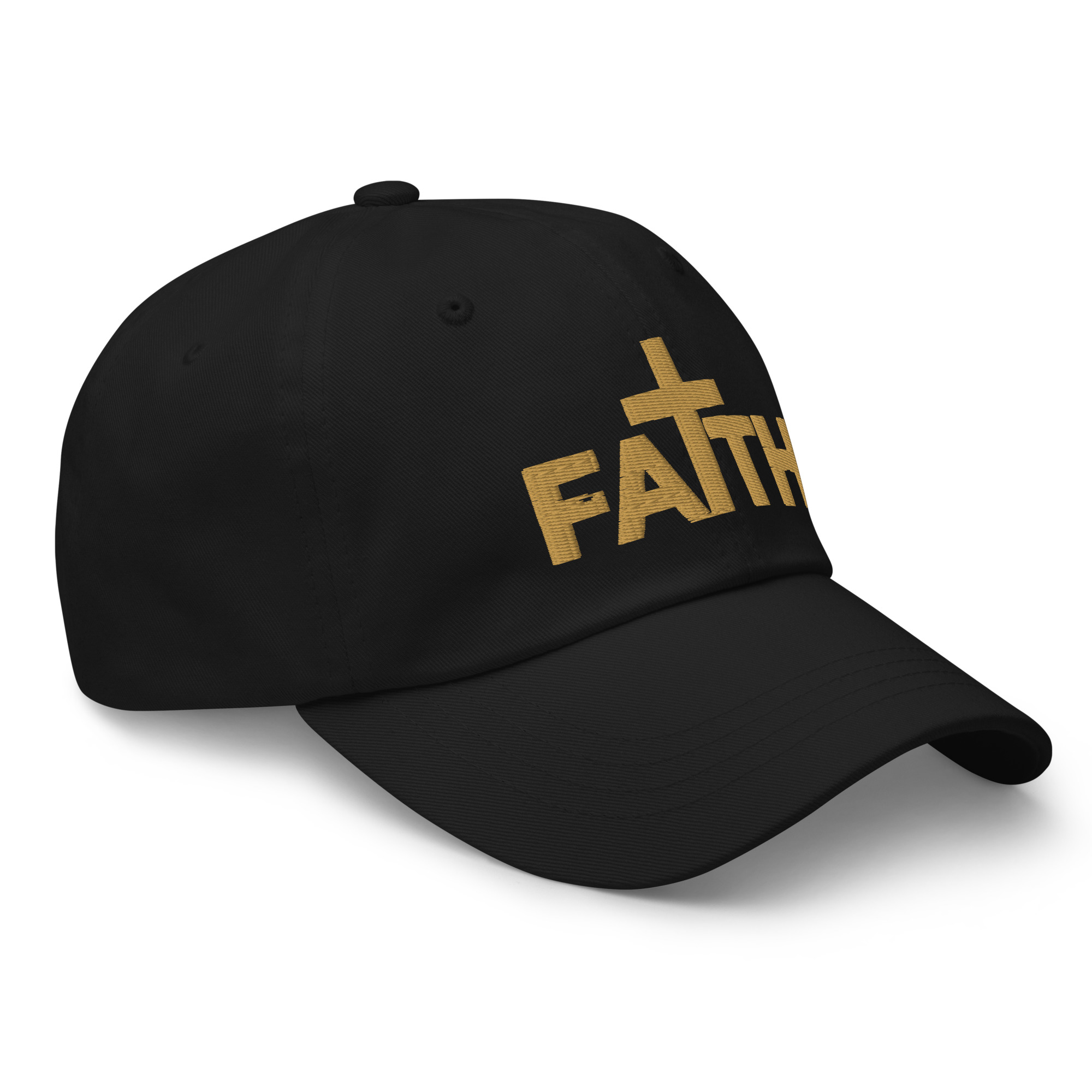 Faith Cross Embroidered Dad Hat - Image 13