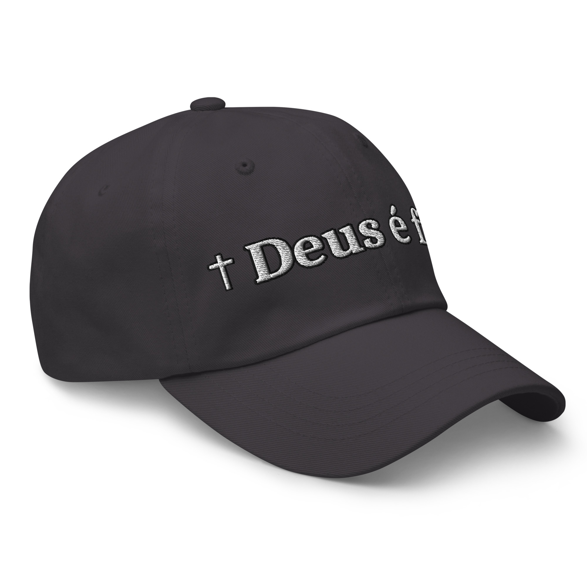 Deus é fiel Embroidered Dad Hat - Image 15