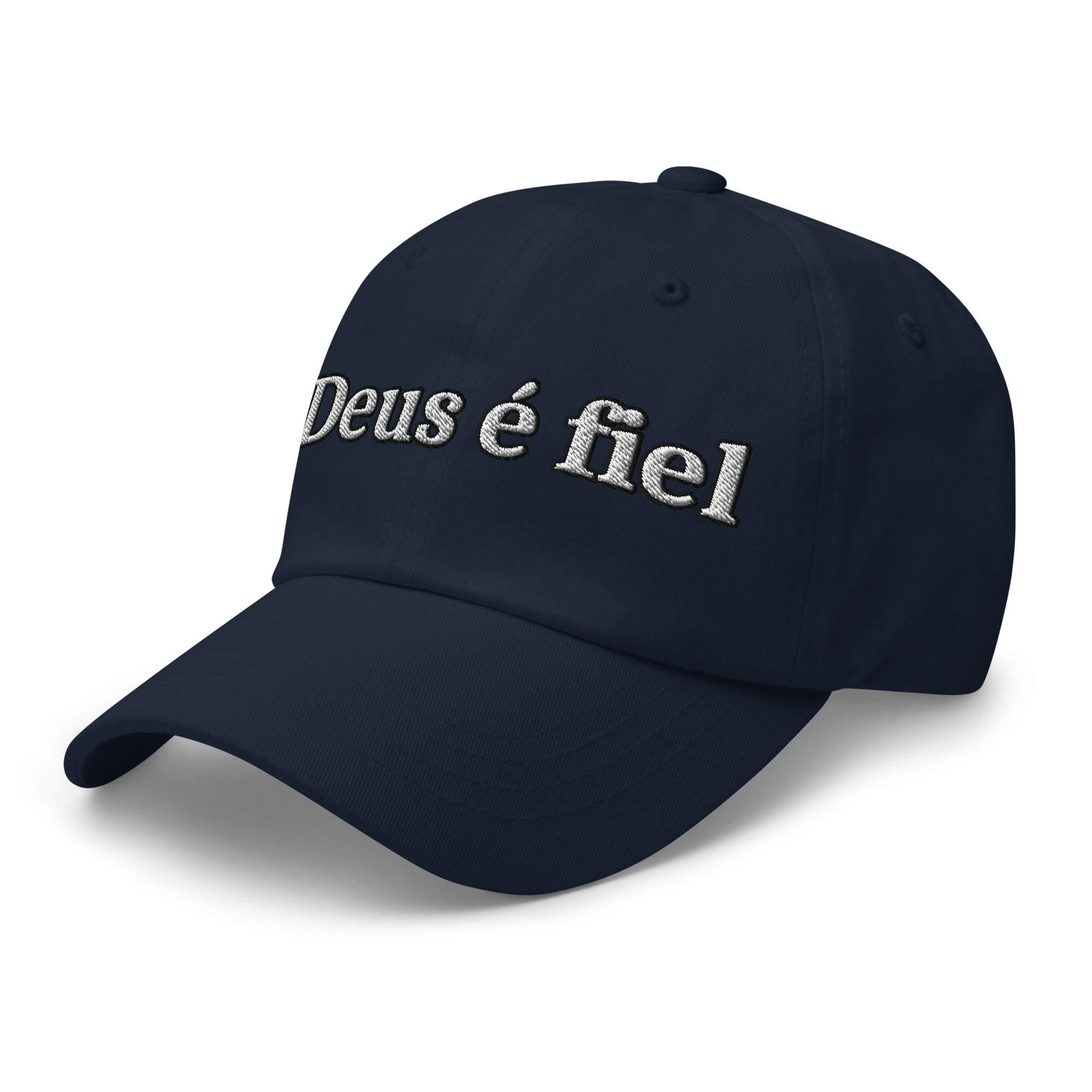 Deus é fiel Embroidered Dad Hat - Image 17