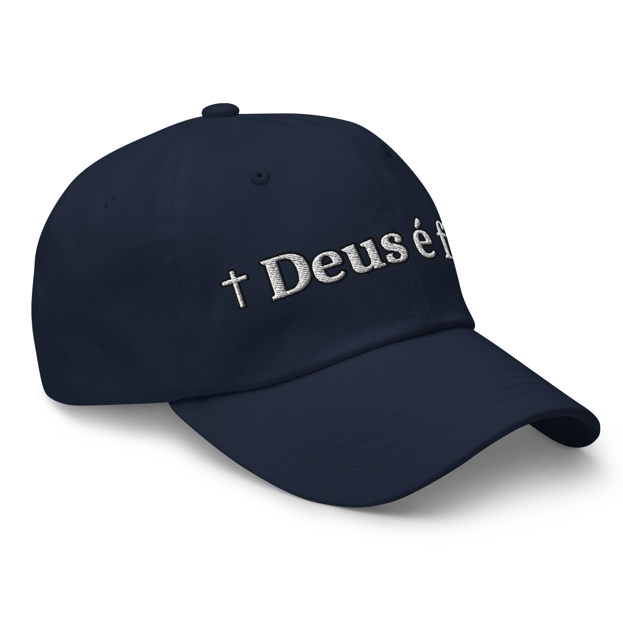 Deus é fiel Embroidered Dad Hat - Image 14