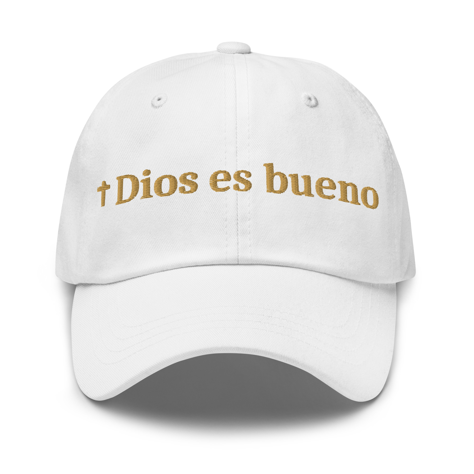 Dios es bueno Embroidered Dad Hat - Image 3