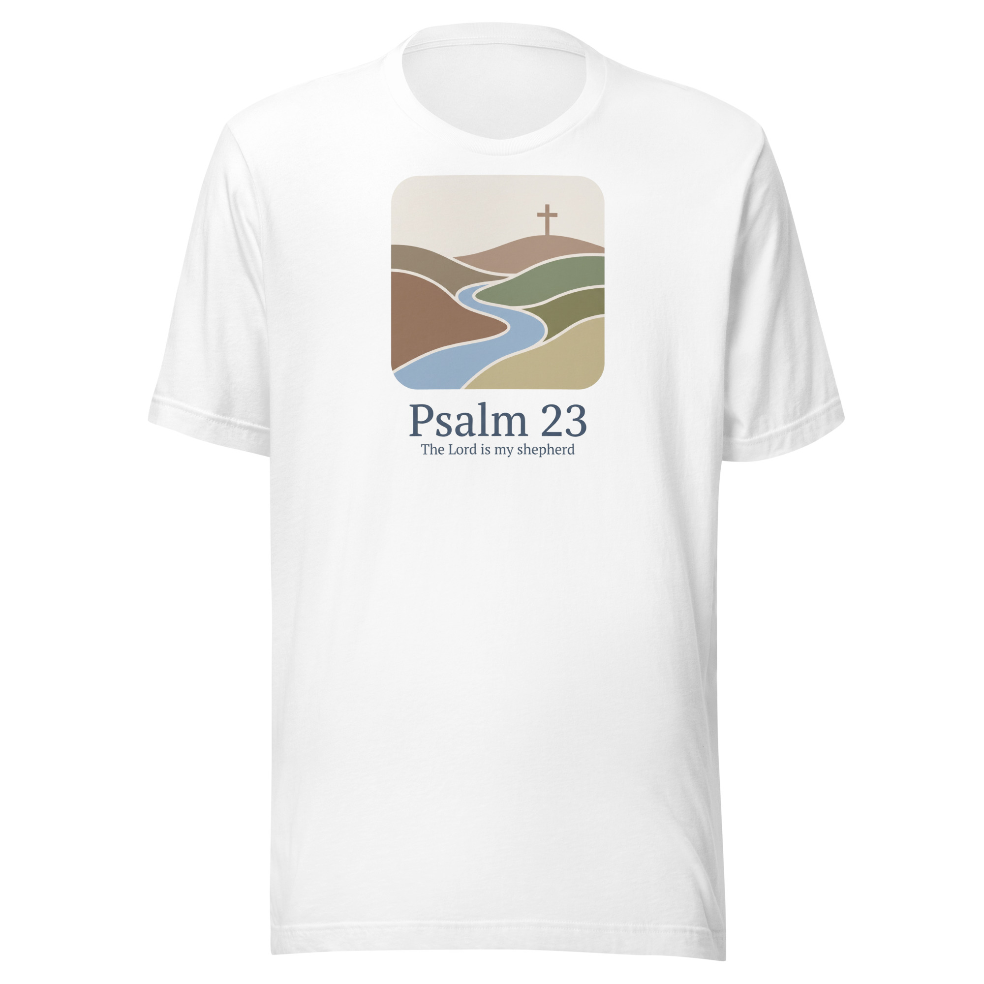 Psalm 23 Tee — The Lord Is My Shepherd - Image 3